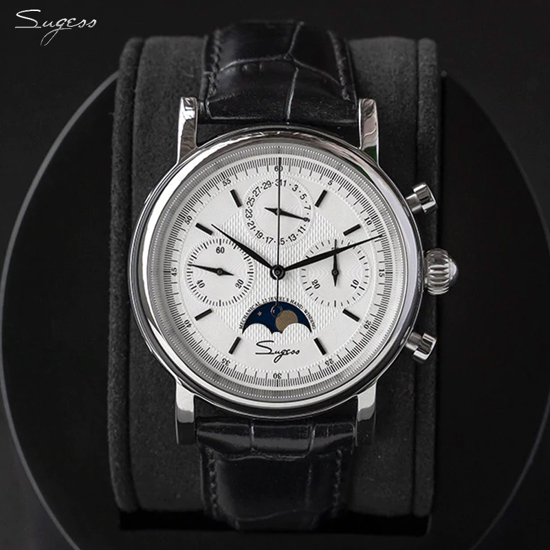 Minute Repeater Watch - Sugess Herenhorloge Origineel uurwerk ST1908 Mechanische
