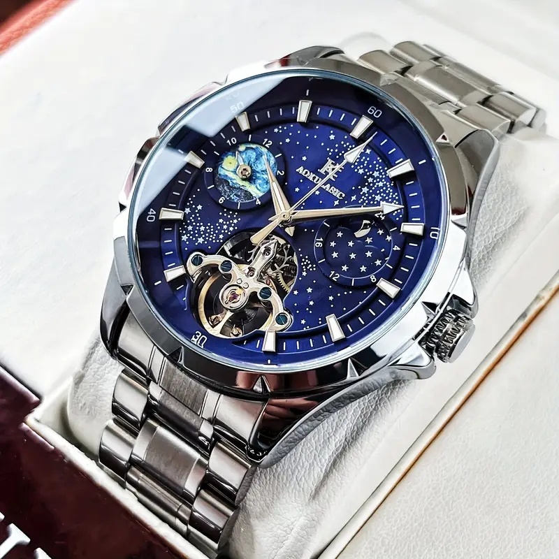 Luxury Watch Events - Luxueus automatisch mechanisch herenhorloge met een