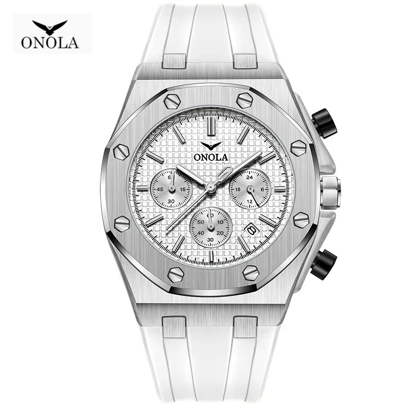 Luxury Watch Store - ONOLA 6807 Herenhorloge Mode Sport Siliconen