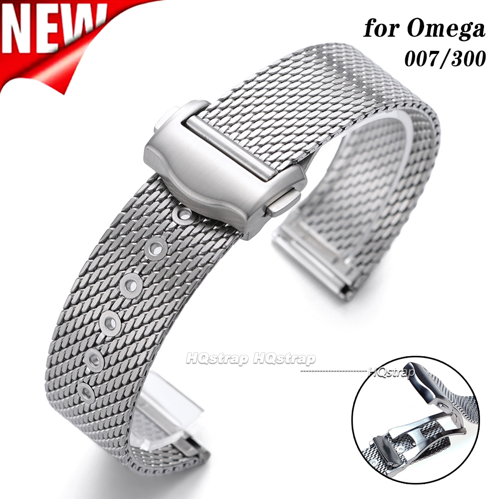 Omega Watch Seamaster - Roestvrij Stalen Horlogeband 20 Mm Voor