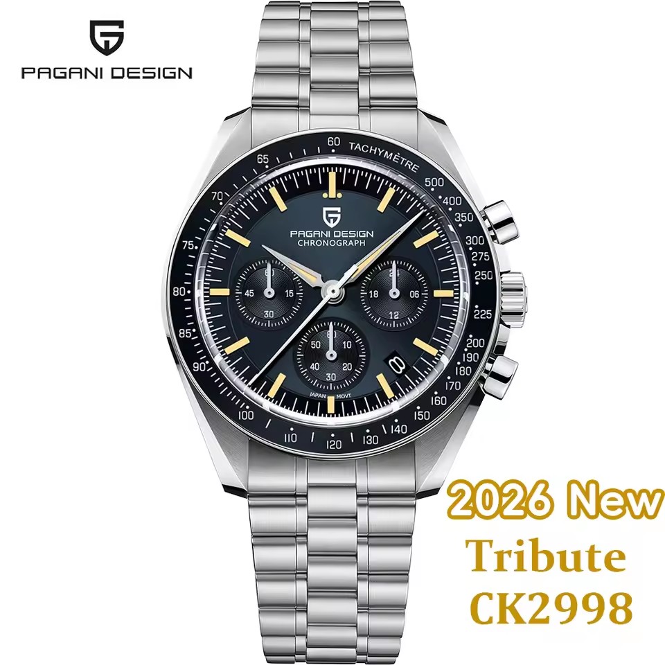 Luxury Watch Omega - PAGANI DESIGN 2026 New Moon herenhorloges