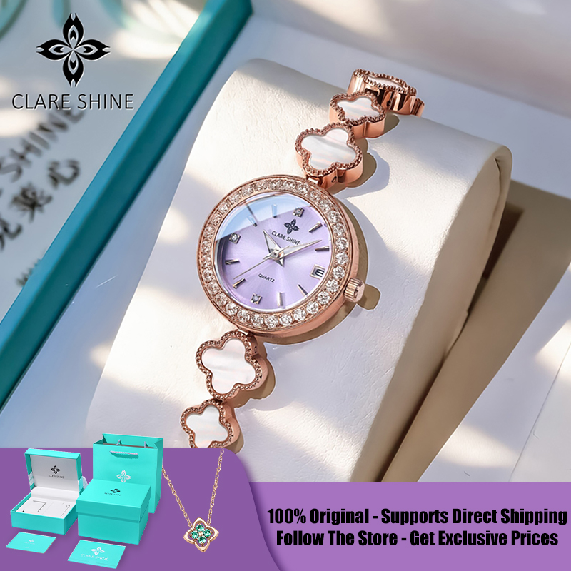 Luxury Watch - CLARE SHINE 7701 Lucky Series Klein