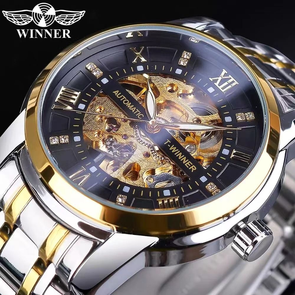 Luxury Watch Events - Luxe automatisch mechanisch herenhorloge - Lichtgevende