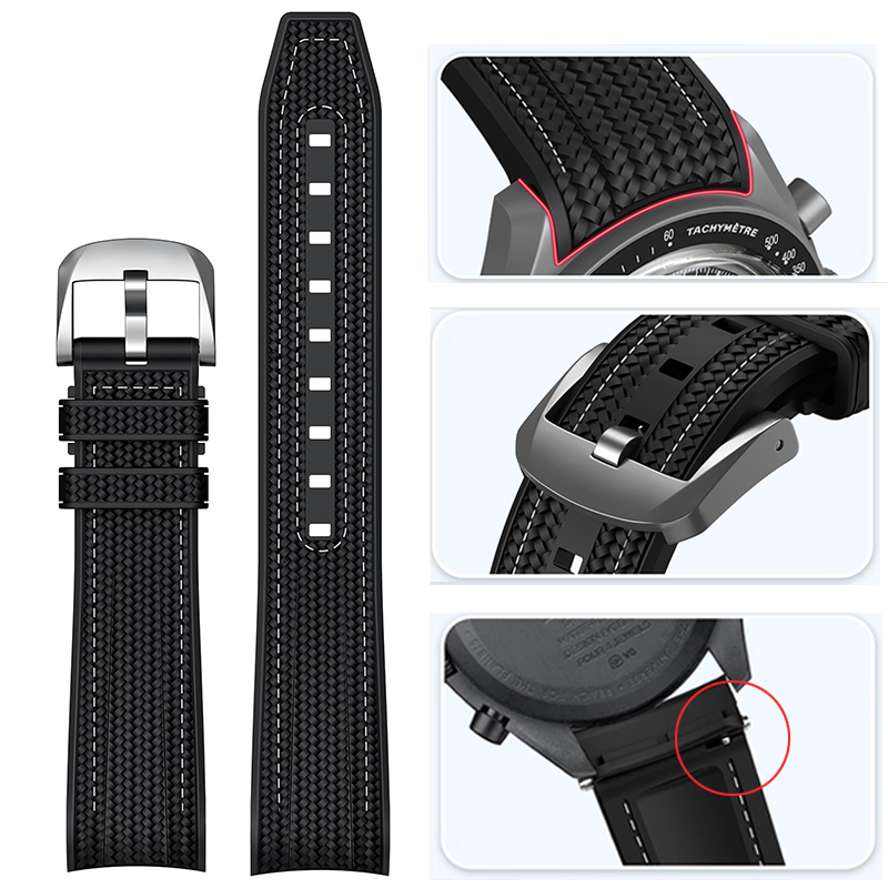 Luxury Watch Omega - 20mm rubberen snelspanband voor Swatch X