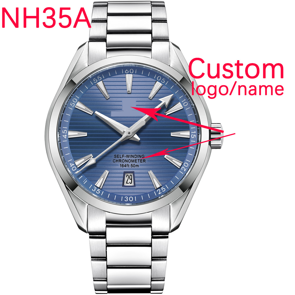 Luxury Watch Market - Luxe NH35 Movt Custom Logo 41mm