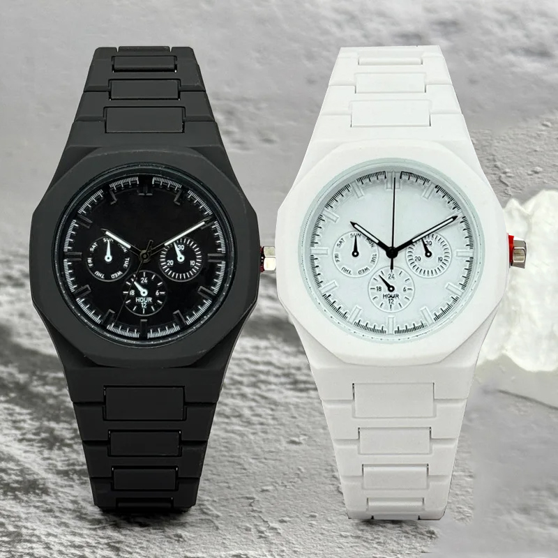 Luxury Watch Market - Beroemd merk nep drieogige wijzerplaat heren