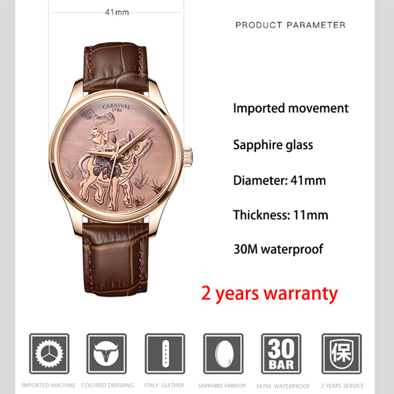 CARNAVAL Merk Mode Zodiac ox R - Zodiac Luxury Watch recensie en prijs