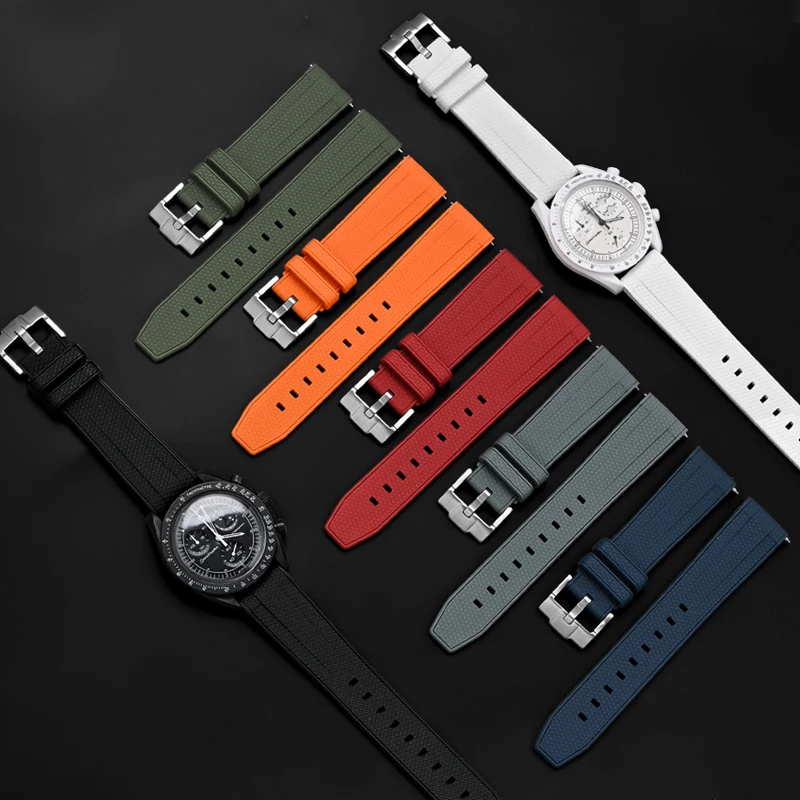 20mm 22mm vloeibare siliconen  - Luxury Watch Omega recensie en prijs