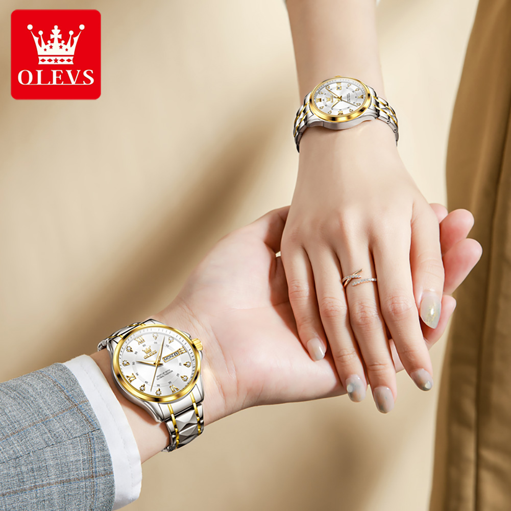OLEVS 2906 paar horloge origin - Luxury Watch Market recensie en prijs