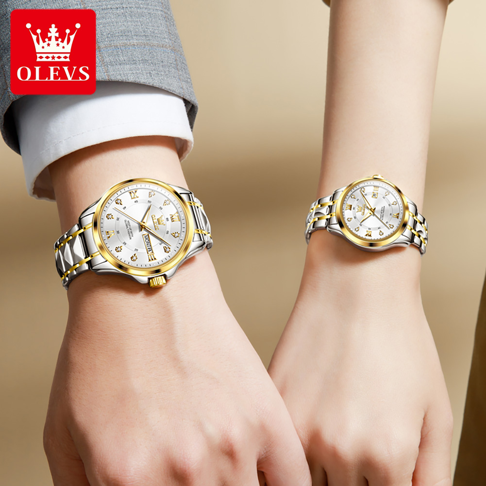 OLEVS 2906 paar horloge origin - Luxury Watch Market recensie en prijs