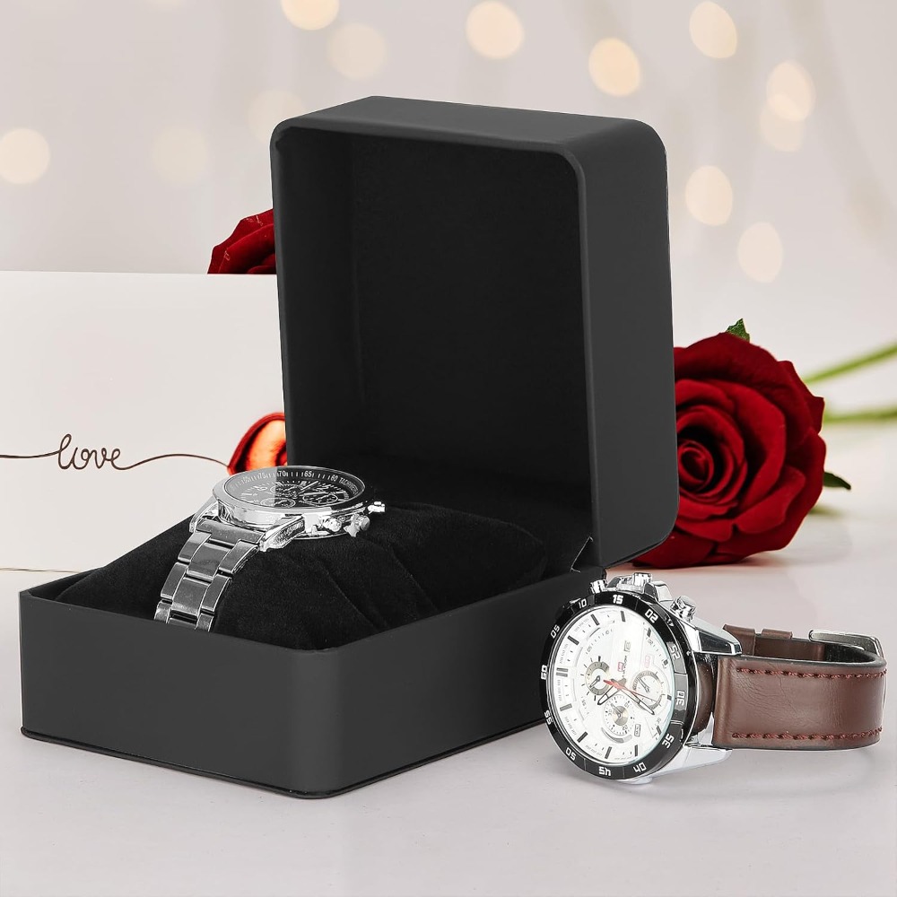 Luxe PU lederen horloge-reisko - Luxury Watch Image recensie en prijs