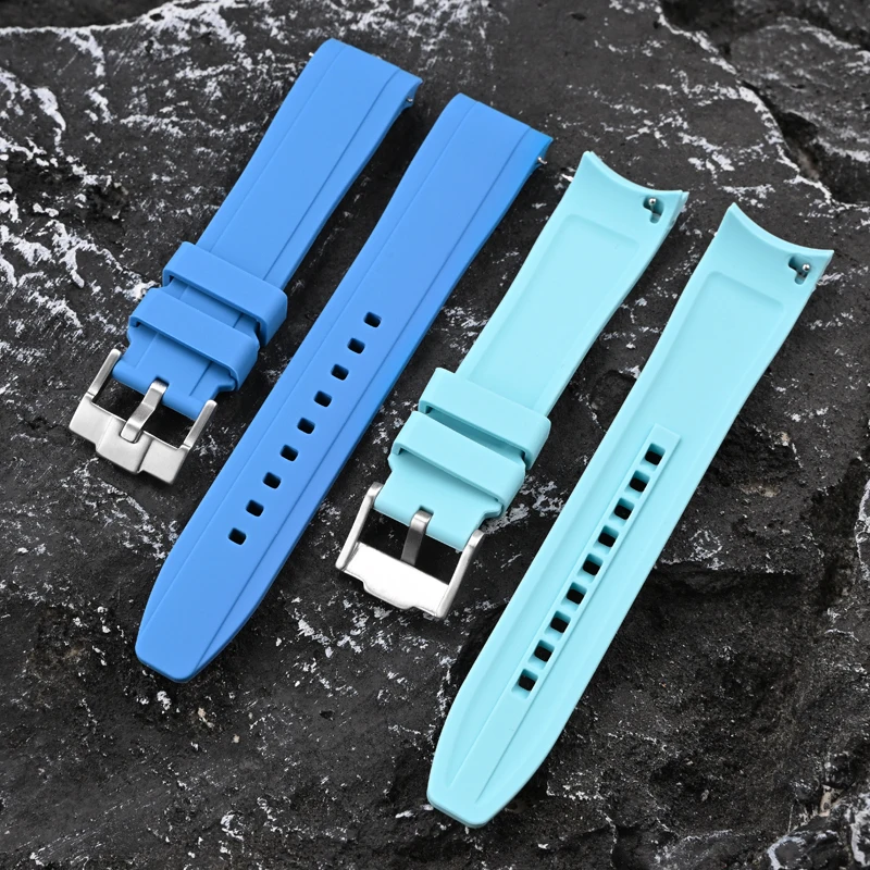 Nieuwe gebogen rubberen band v - Luxury Watch Omega recensie en prijs