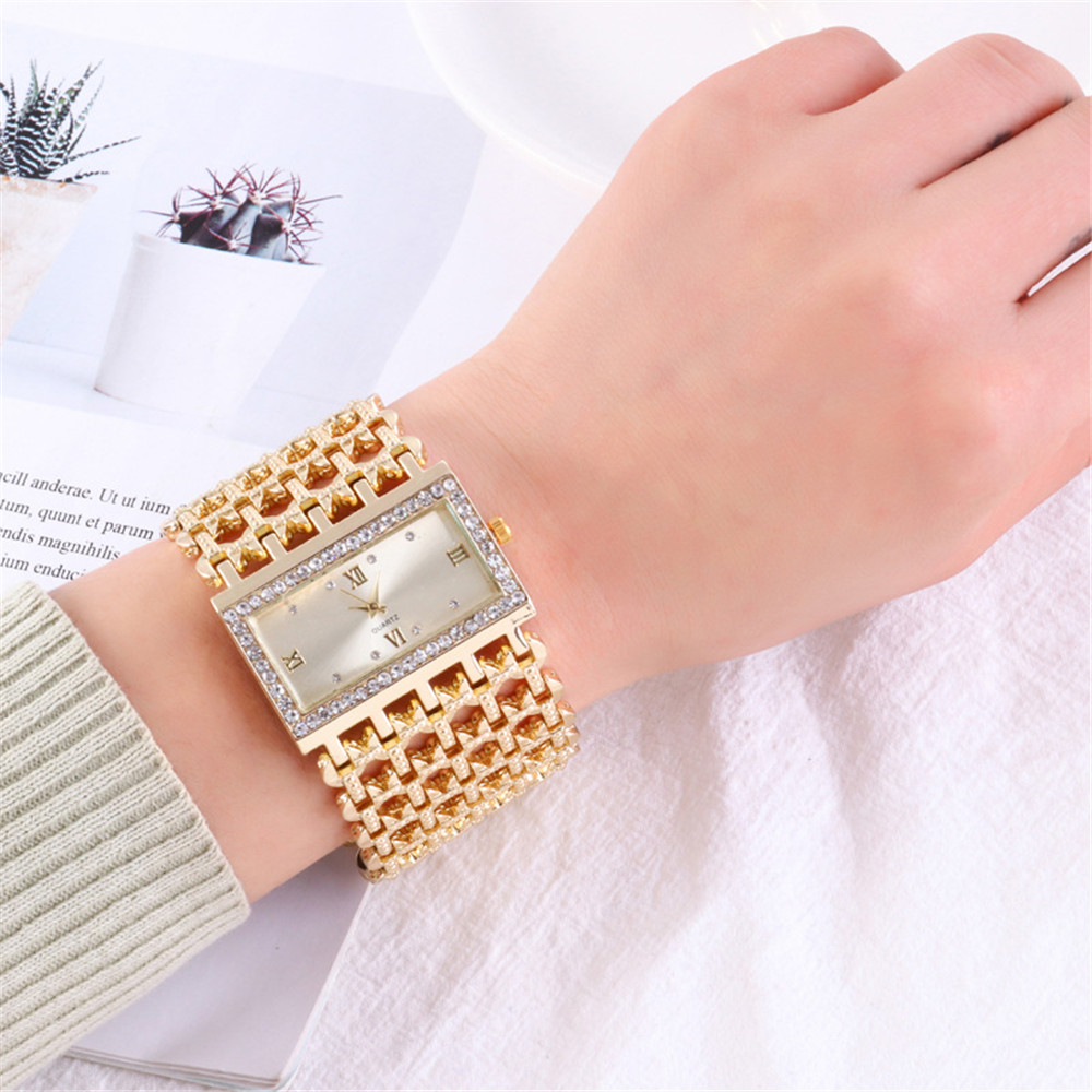Luxe edel gouden dames quartzh - Luxury Watch Events recensie en prijs