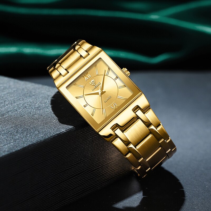 LiEBIG Luxe Gouden Quartz Horl - Luxury Watch Market recensie en prijs