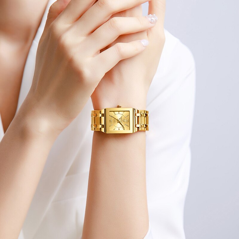 LiEBIG Luxe Gouden Quartz Horl - Luxury Watch Market recensie en prijs