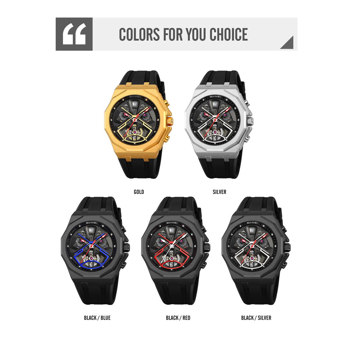 SKMEI 2432 Heren Casual Topmer - Luxury Watch Store recensie en prijs