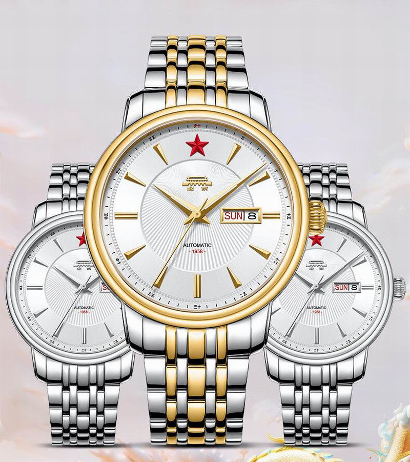 Beijing horloge rode ster Chin - Zodiac Luxury Watch recensie en prijs