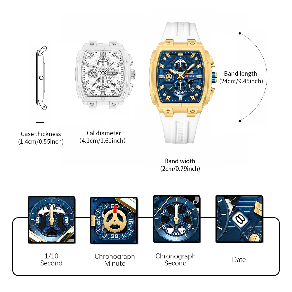 CURREN Luxe vintage horloge vo - Luxury Watch Market recensie en prijs