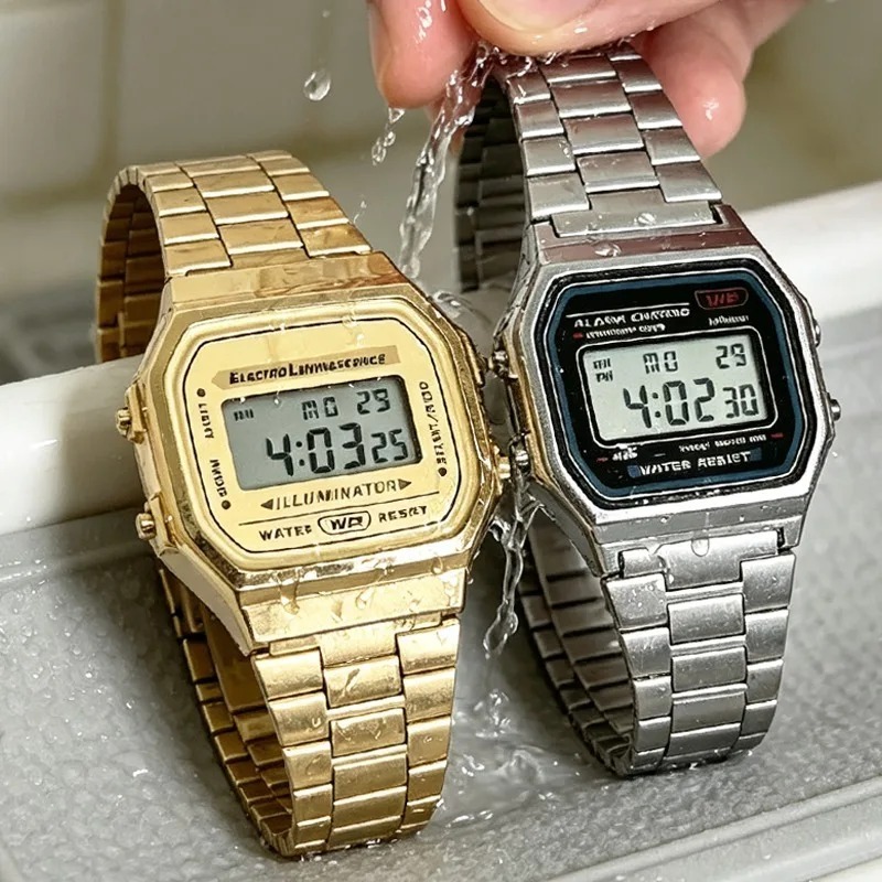 Luxe F91W stalen bandhorloges  - Luxury Watch Market recensie en prijs