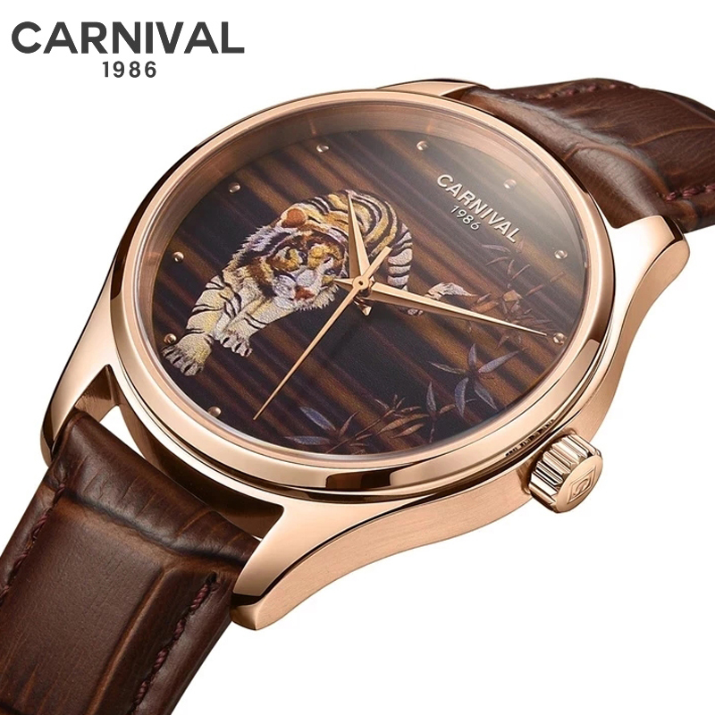 Carnaval Zodiac Tijger Serie L - Zodiac Luxury Watch recensie en prijs