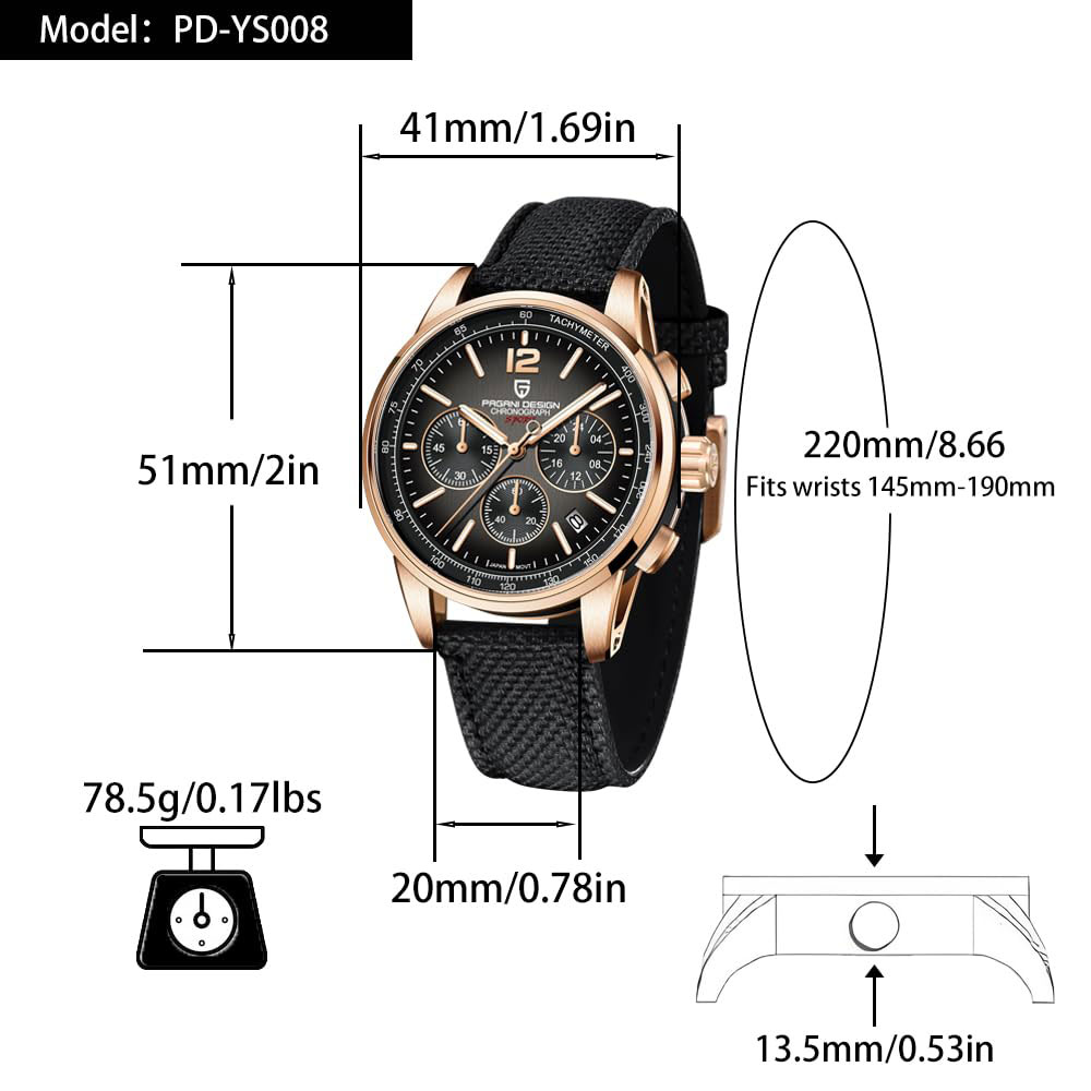 PAGANI ONTWERP Nieuwe Heren Ho - Luxury Watch Market recensie en prijs