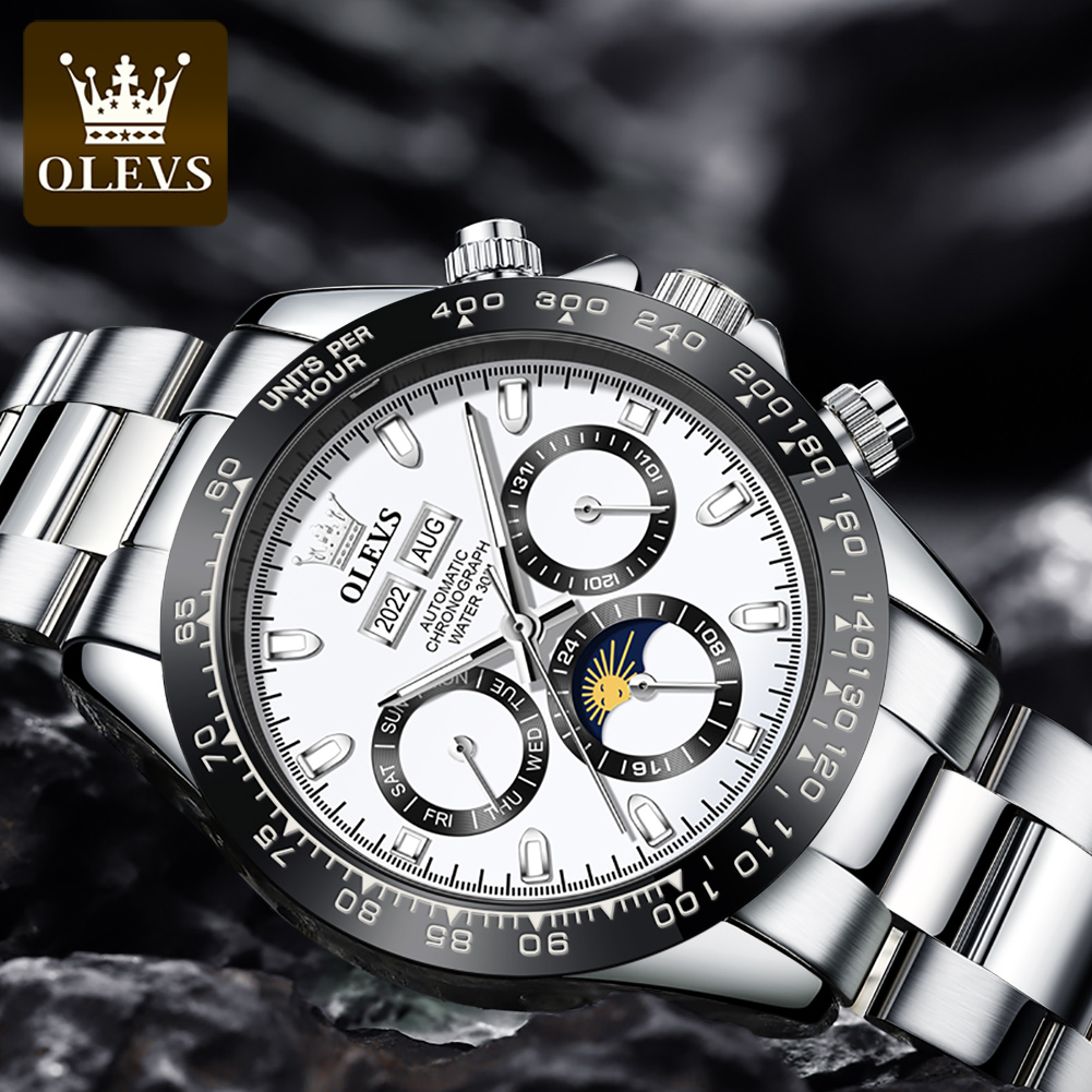 OLEVS 6654 Luxe herenhorloge c - Omega Watch Seamaster recensie en prijs