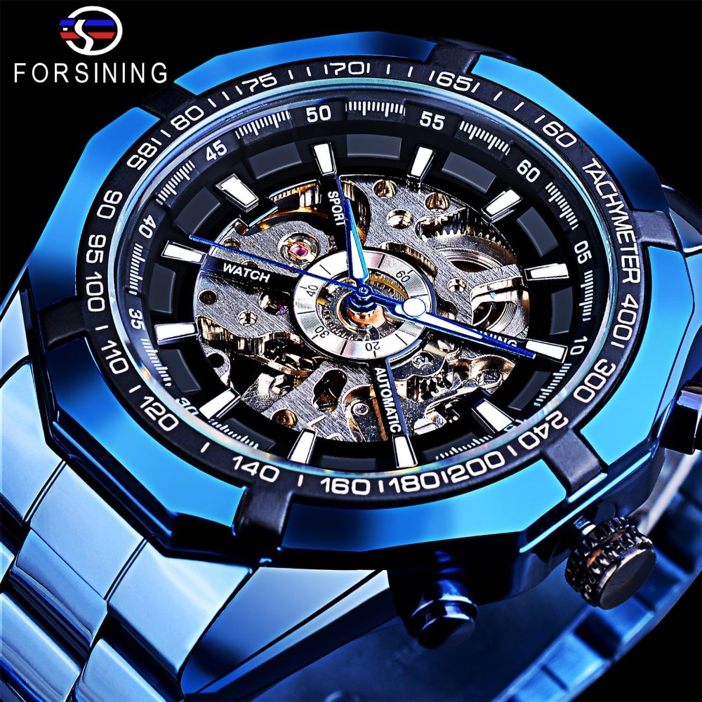 Mechanisch herenhorloge met sk - Luxury Watch Image recensie en prijs