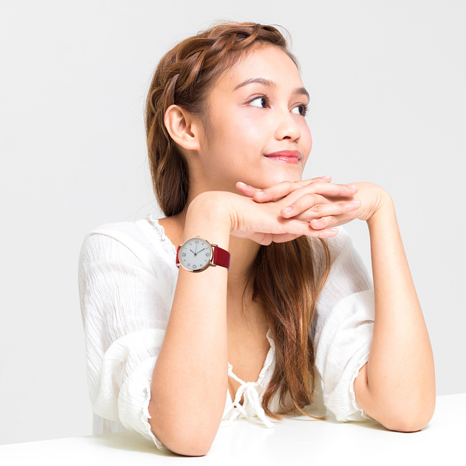 Premium dameshorloge met band, - Luxury Watch Events recensie en prijs
