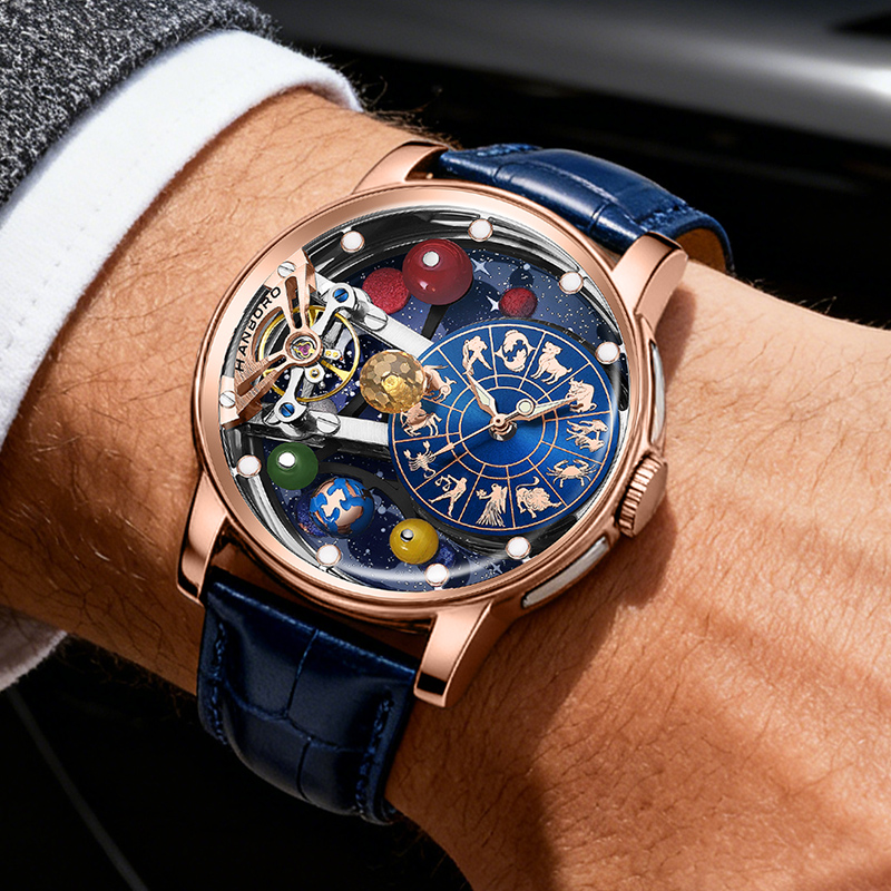 Sterrenhemelhorloge Heren skel - Minute Repeater Watch recensie en prijs