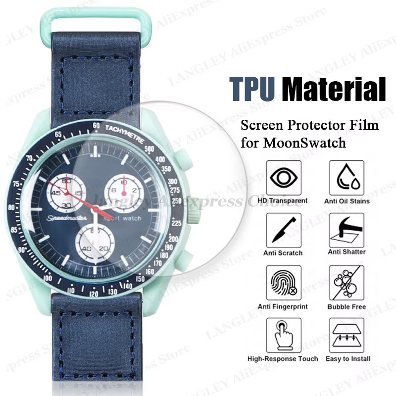 HD TPU Hydrogel Beschermfolie  - Luxury Watch Omega recensie en prijs