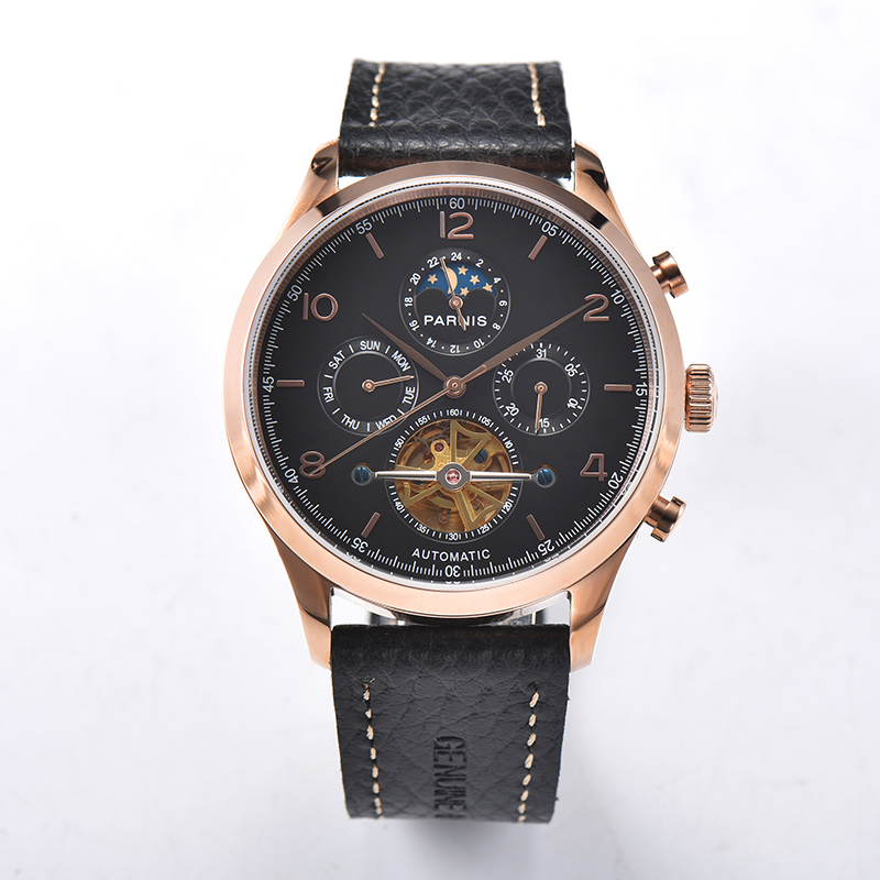 Parnis 43 mm witte wijzerplaat - Minute Repeater Watch recensie en prijs