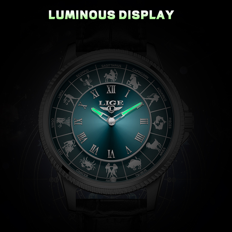 LIGE Zodiac Herenhorloge Topme - Zodiac Luxury Watch recensie en prijs