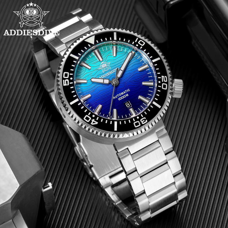 ADDIESDIVE Nieuw automatisch h - Cloisonne Enamel Dial recensie en prijs